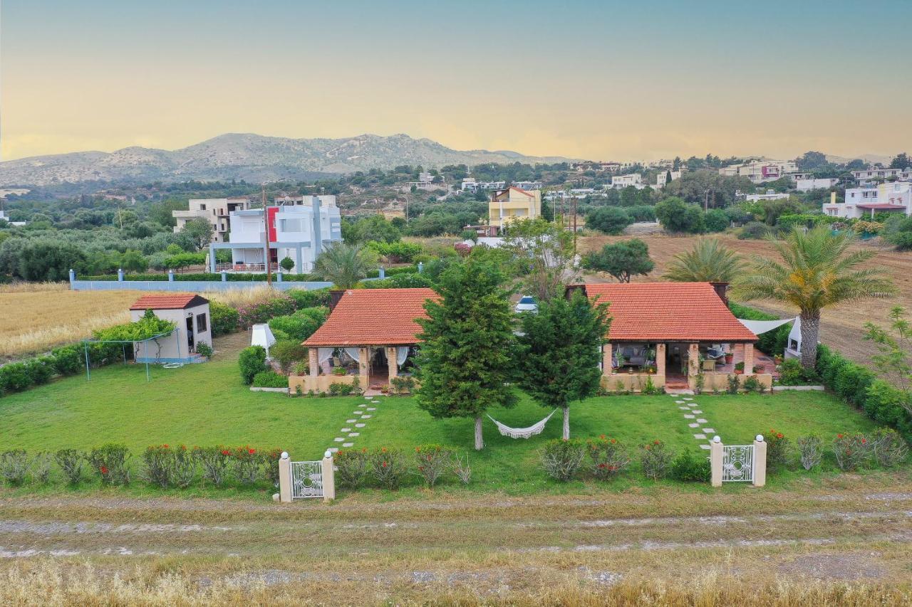 Aelia Sea View Bungalow Gennadi Eksteriør bilde
