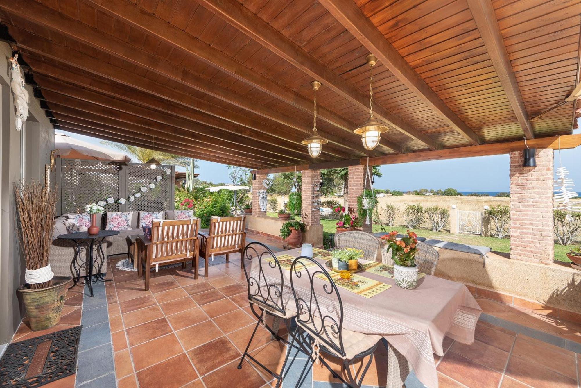 Aelia Sea View Bungalow Gennadi Eksteriør bilde